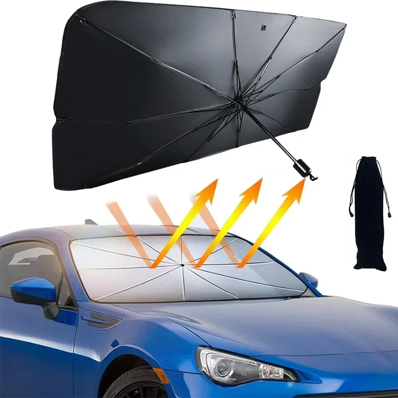 Car Sunshade Windshield Umbrella Foldable - Car Windshield Sunshade Foldable Umbrella Sun