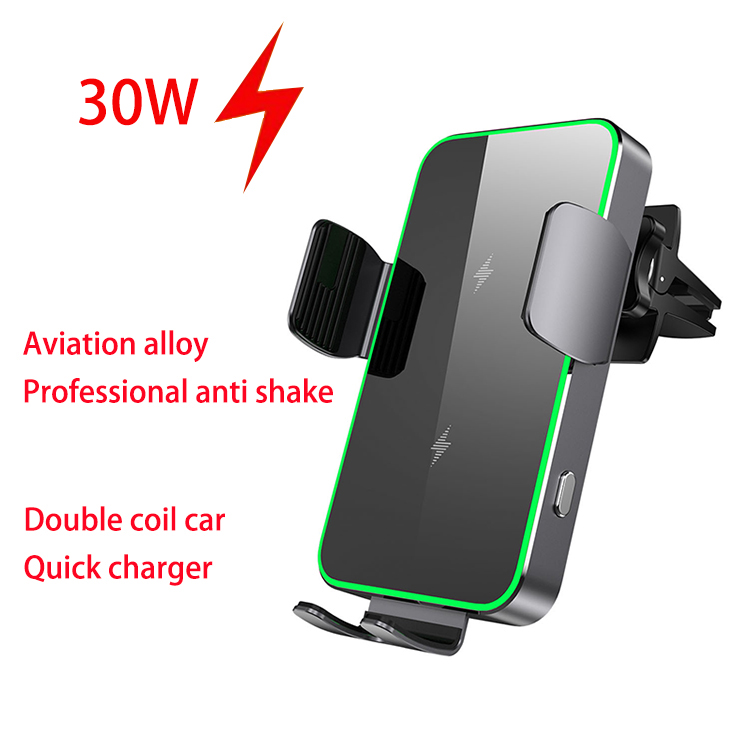Magnetic Phone Holder For Car Vent - Qi2 Wireless Charger Car Phone Holder