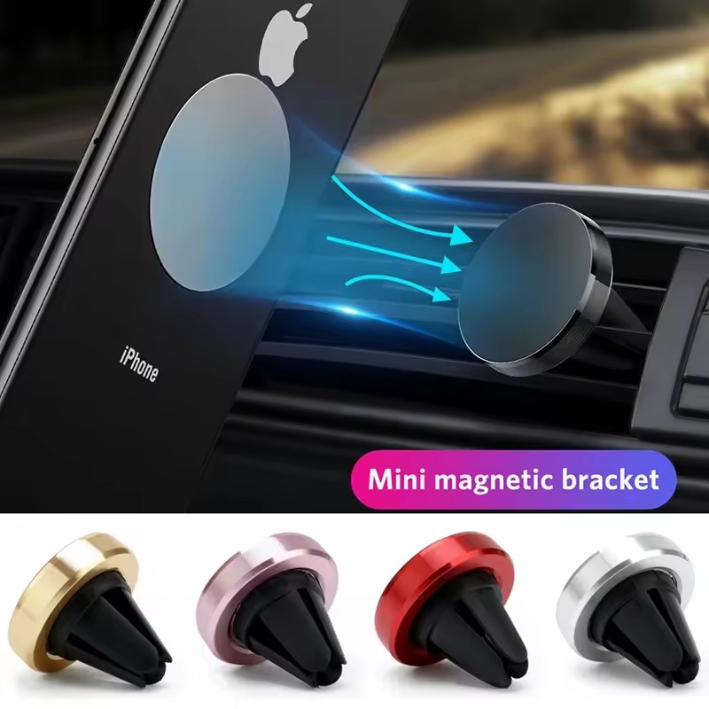 Magnetic Phone Holder For Car Vent - Magnetic Car Phone Holder Mount Air