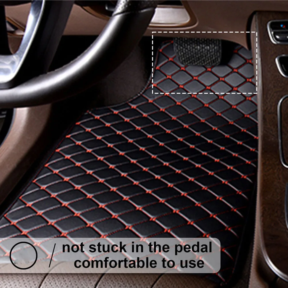 Car Floor Mats Universal Waterproof Leather - 5PCS Universal Fit Car Floor Mats