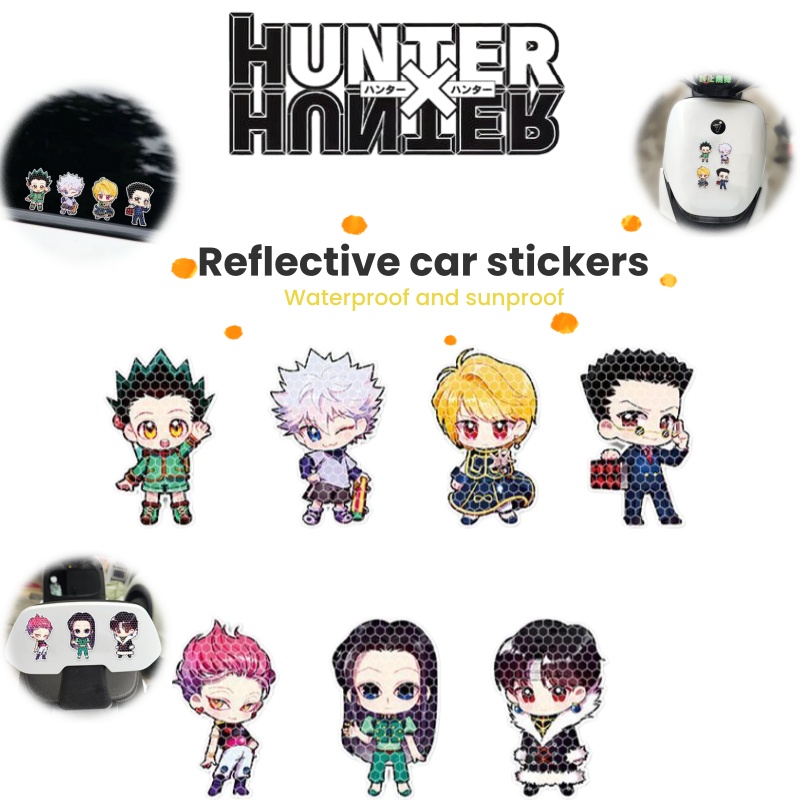 Motorcycle Parts - Anime Full-Time Hunter Strong Reflective Warning