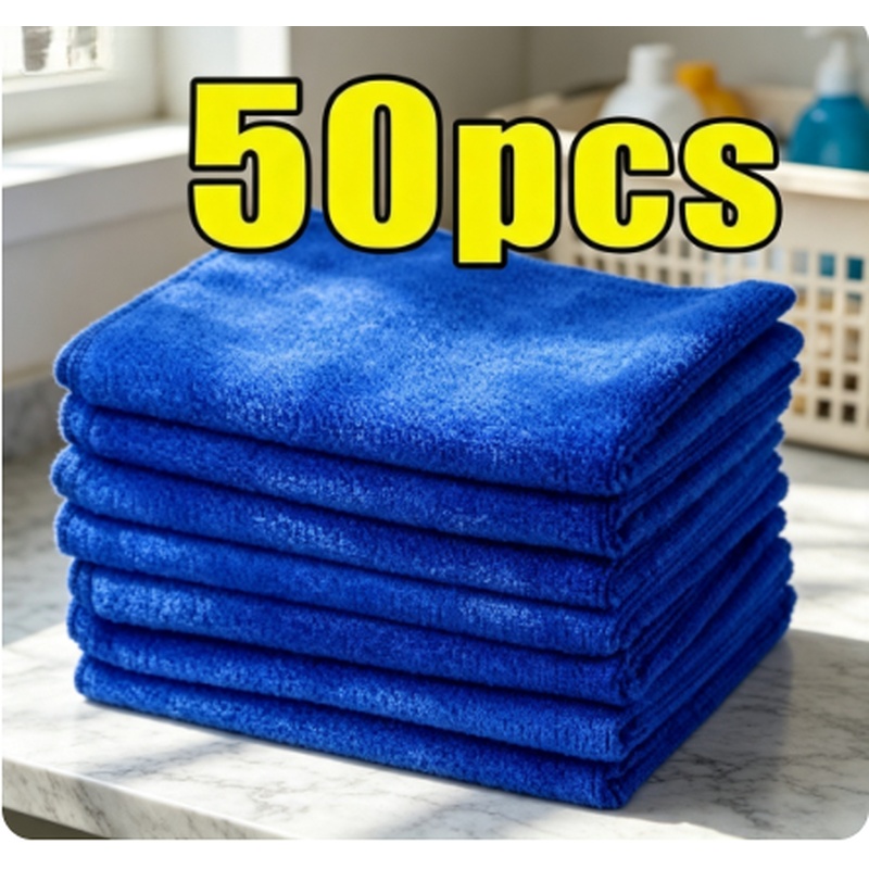 Microfiber Car Drying Towel Super Absorbent - Lint‑Free Reusable Microfiber Cleaning Cloths, Super