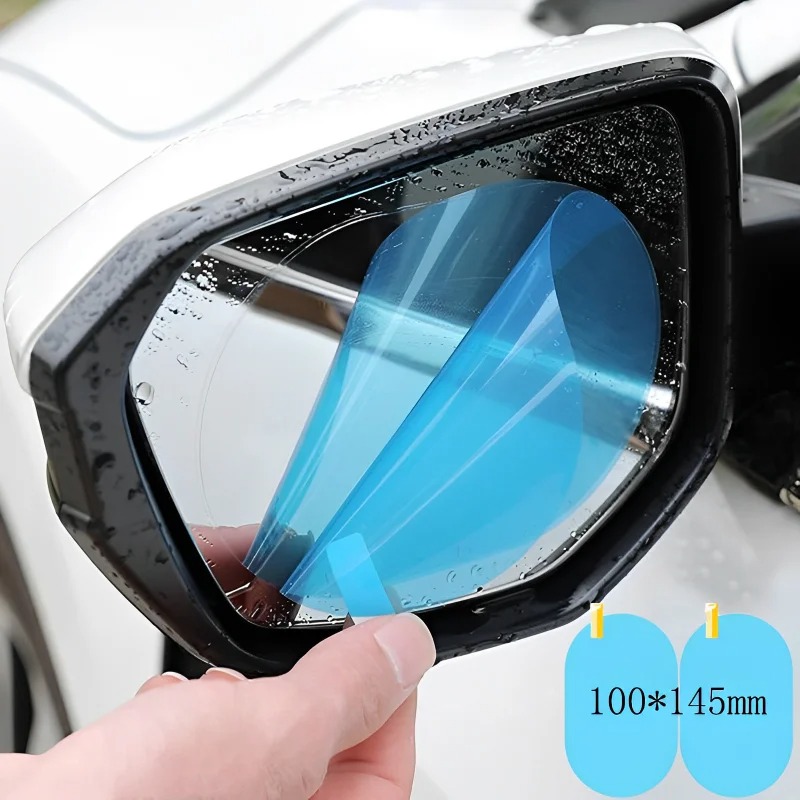 Anti Glare Car Rearview Mirror Film - Nano Coating Car Mirror Protective Sticker,