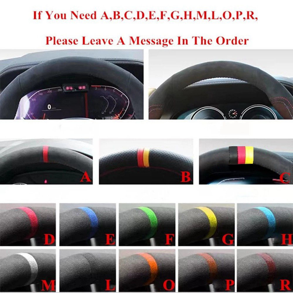 DIY Customized For KIA K5 DL3  - Car Steering Wheel Cover Anti Slip Breathable ulasan dan harga