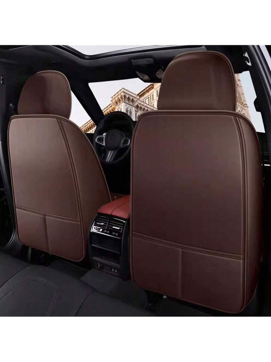 PU Leather Car Seat Cover Fron - Leather Car Seat Covers Full Set Universal ulasan dan harga