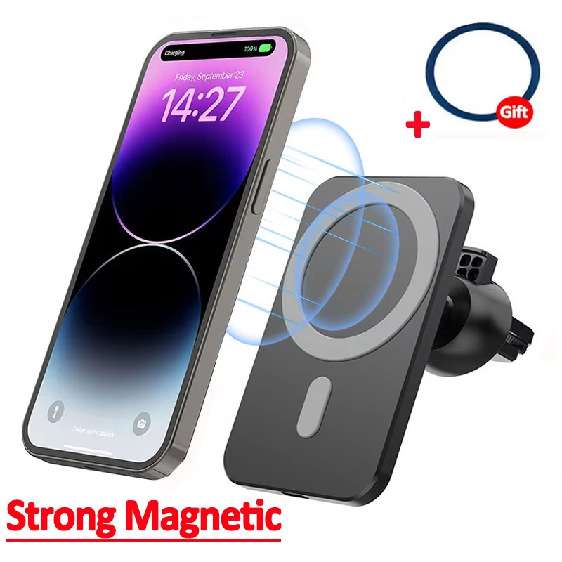Magnetic Wireless Car Charger  - Magnetic Phone Holder For Car Vent ulasan dan harga