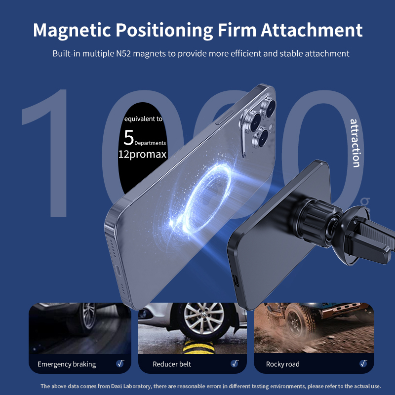 Magnetic Wireless Car Charger  - Magnetic Phone Holder For Car Vent ulasan dan harga