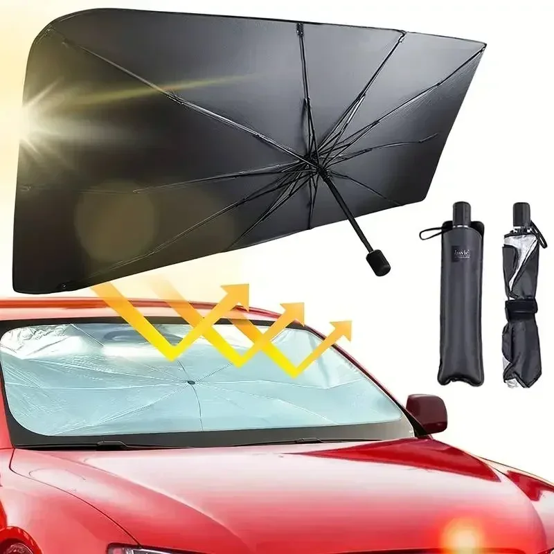 Multi Purpose Convenient Folda - Car Sunshade Windshield Umbrella Foldable ulasan dan harga