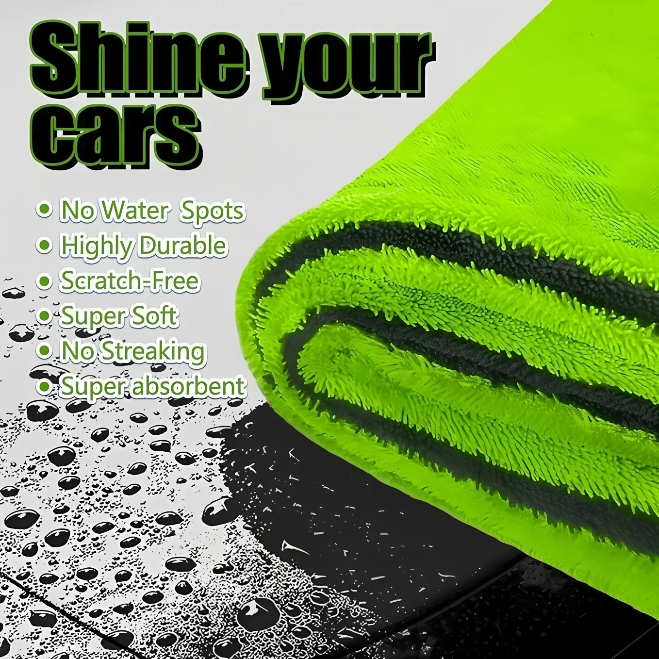 Car Drying Towel Super Absorbe - Microfiber Car Drying Towel Super Absorbent ulasan dan harga