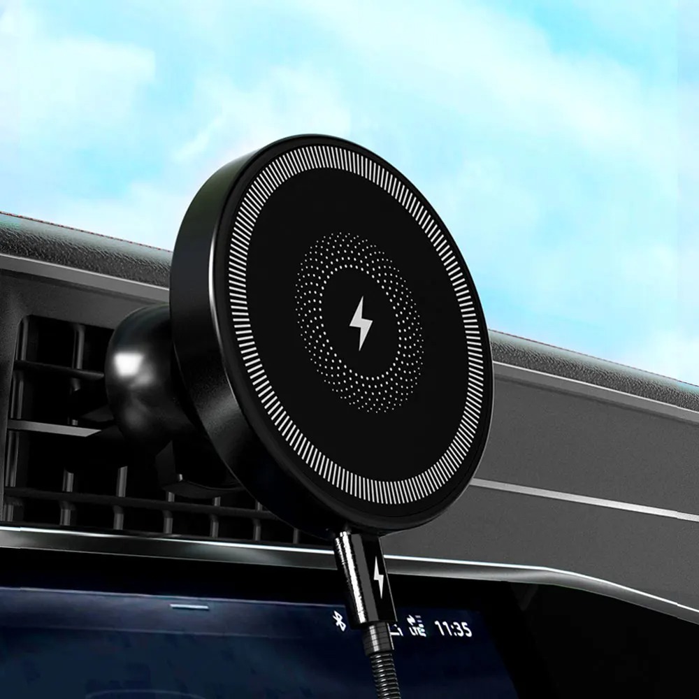 Magnetic Wireless Car Charger  - Magnetic Phone Holder For Car Vent ulasan dan harga