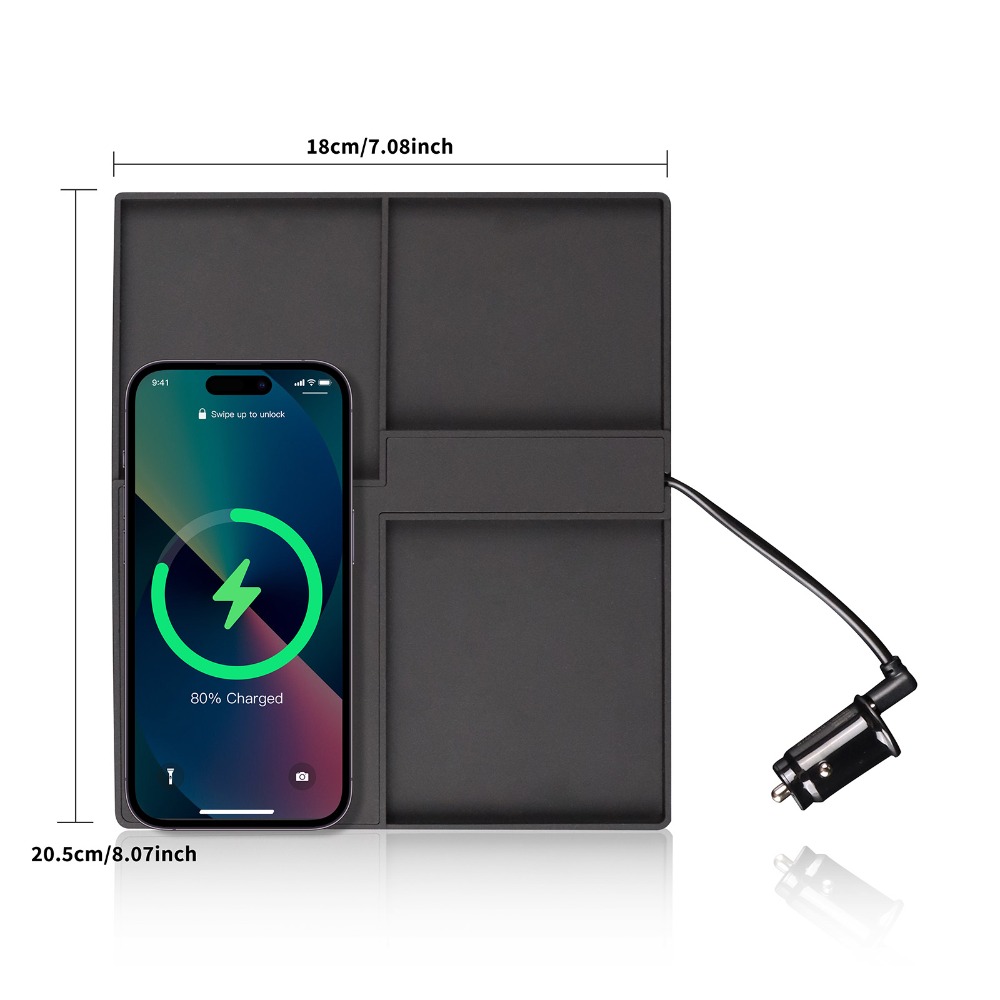 Car Wireless Charger Pad Stabl - Wireless Car Charger Mount Fast Charging ulasan dan harga