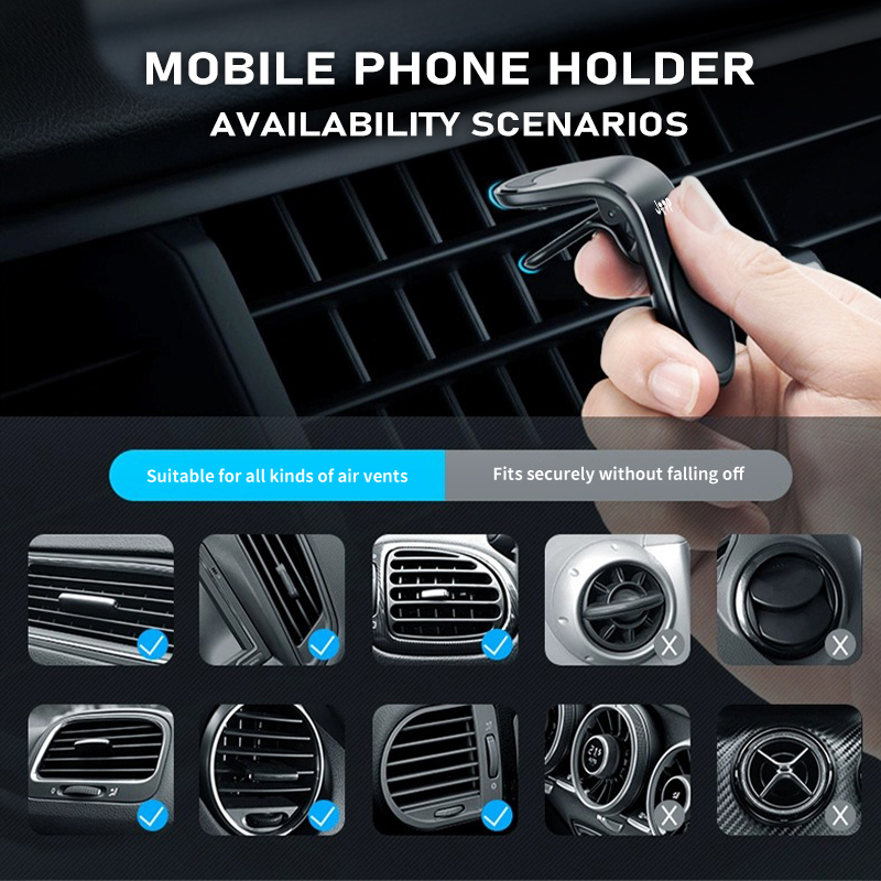 Car Air Vent Clip Magnetic Adj - Magnetic Phone Holder For Car Vent ulasan dan harga
