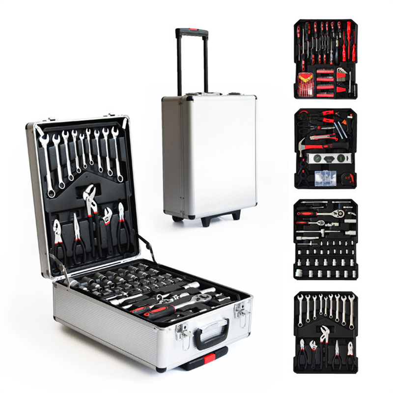 186 Pieces Aluminum Case Troll - Auto Repair Tools ulasan dan harga
