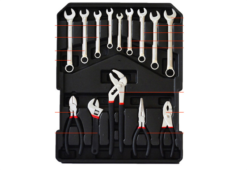 186 Pieces Aluminum Case Troll - Auto Repair Tools ulasan dan harga