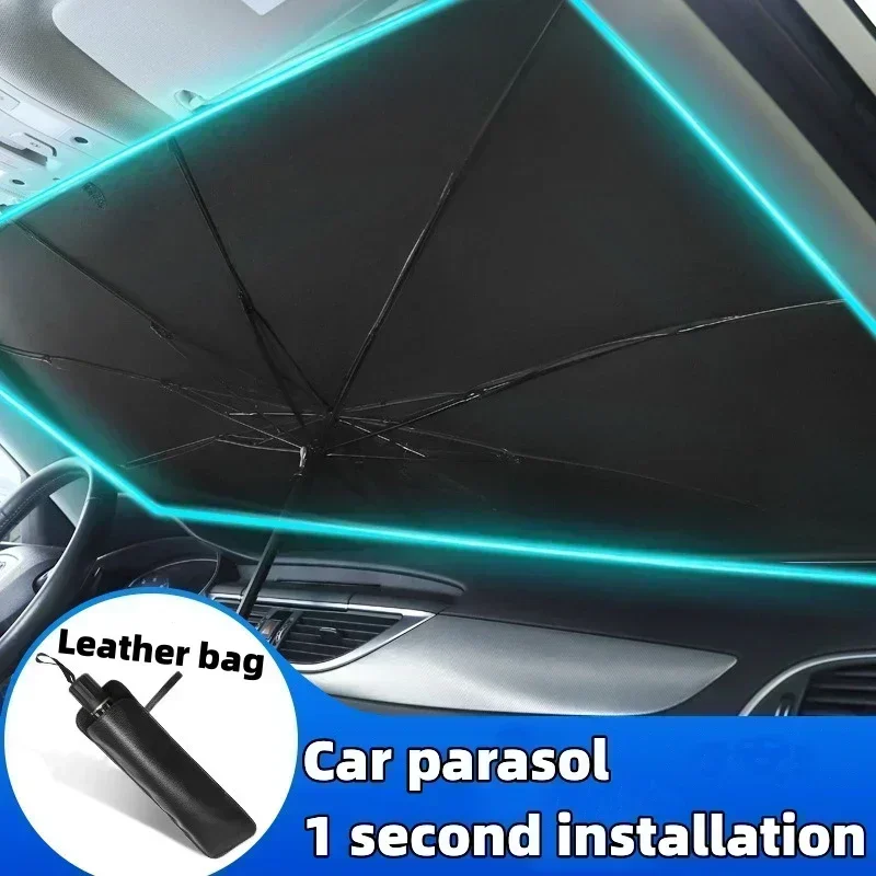 Car Umbrella Sunshade Windshie - Car Sunshade Windshield Umbrella Foldable ulasan dan harga