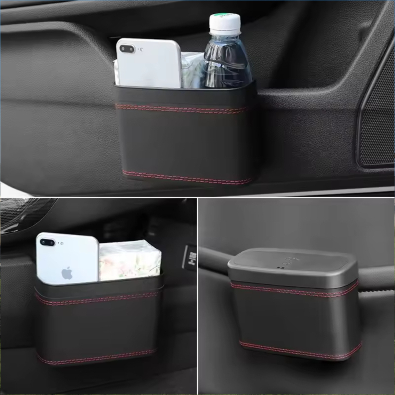 Small Portable Car Trash Can W - Waterproof Car Trash Can With Lid ulasan dan harga