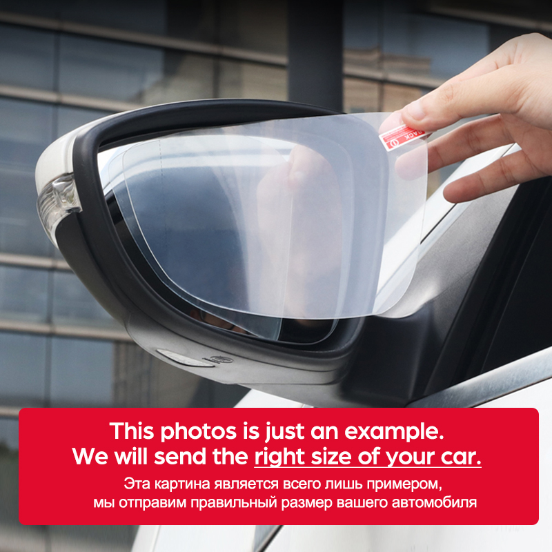 Full Cover Anti Fog Film Rainp - Anti Glare Car Rearview Mirror Film ulasan dan harga