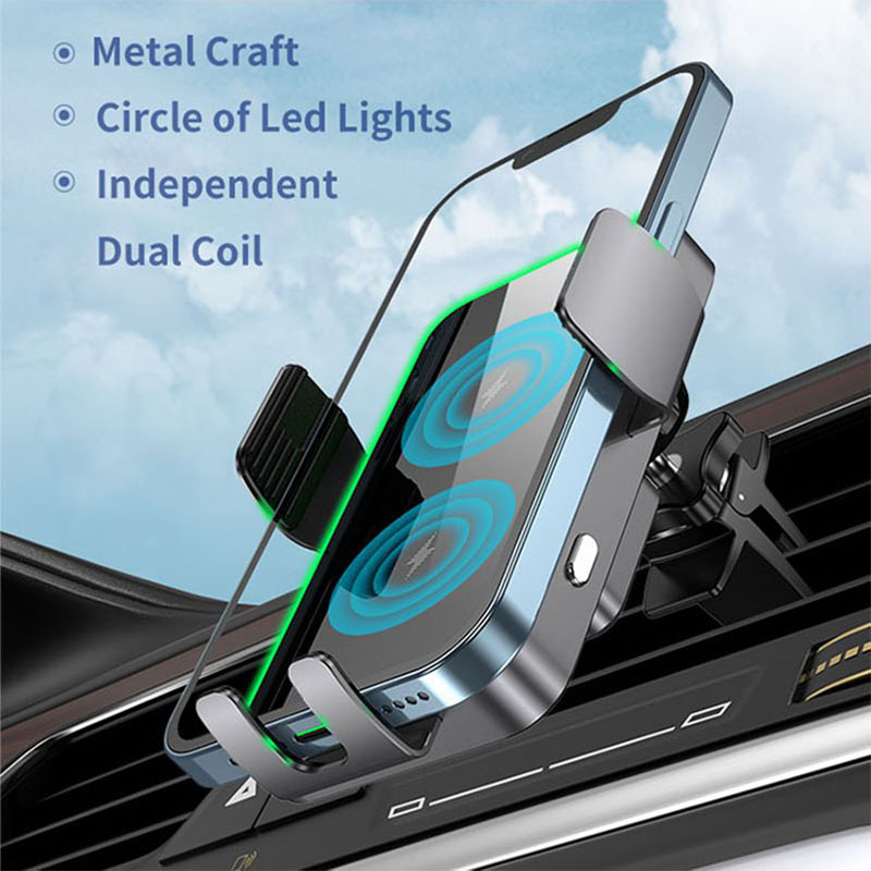 Qi2 Wireless Charger Car Phone - Magnetic Phone Holder For Car Vent ulasan dan harga