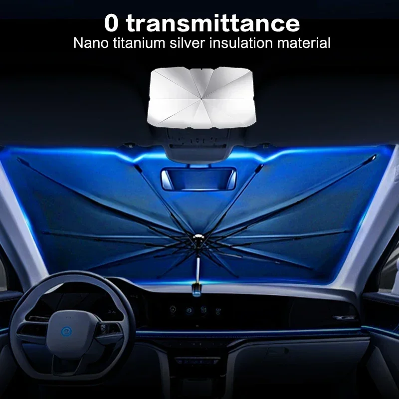 Car Sunshade Windshield Umbrel - Car Sunshade Windshield Umbrella Foldable ulasan dan harga