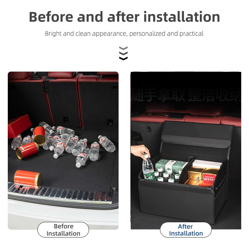 For Porsche Cayenne Macan Pana - Car Trunk Organizer Foldable Storage Box ulasan dan harga