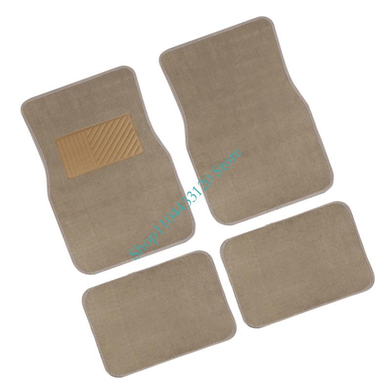 0XXD 4PCS Universal Car Floor  - Car Floor Mats Universal Waterproof Leather ulasan dan harga