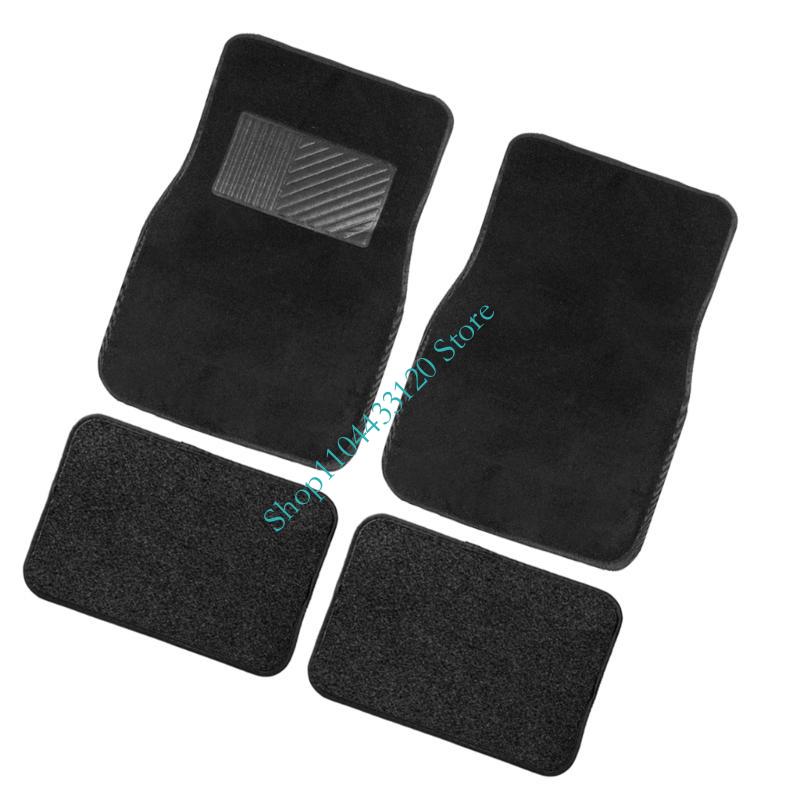 0XXD 4PCS Universal Car Floor  - Car Floor Mats Universal Waterproof Leather ulasan dan harga