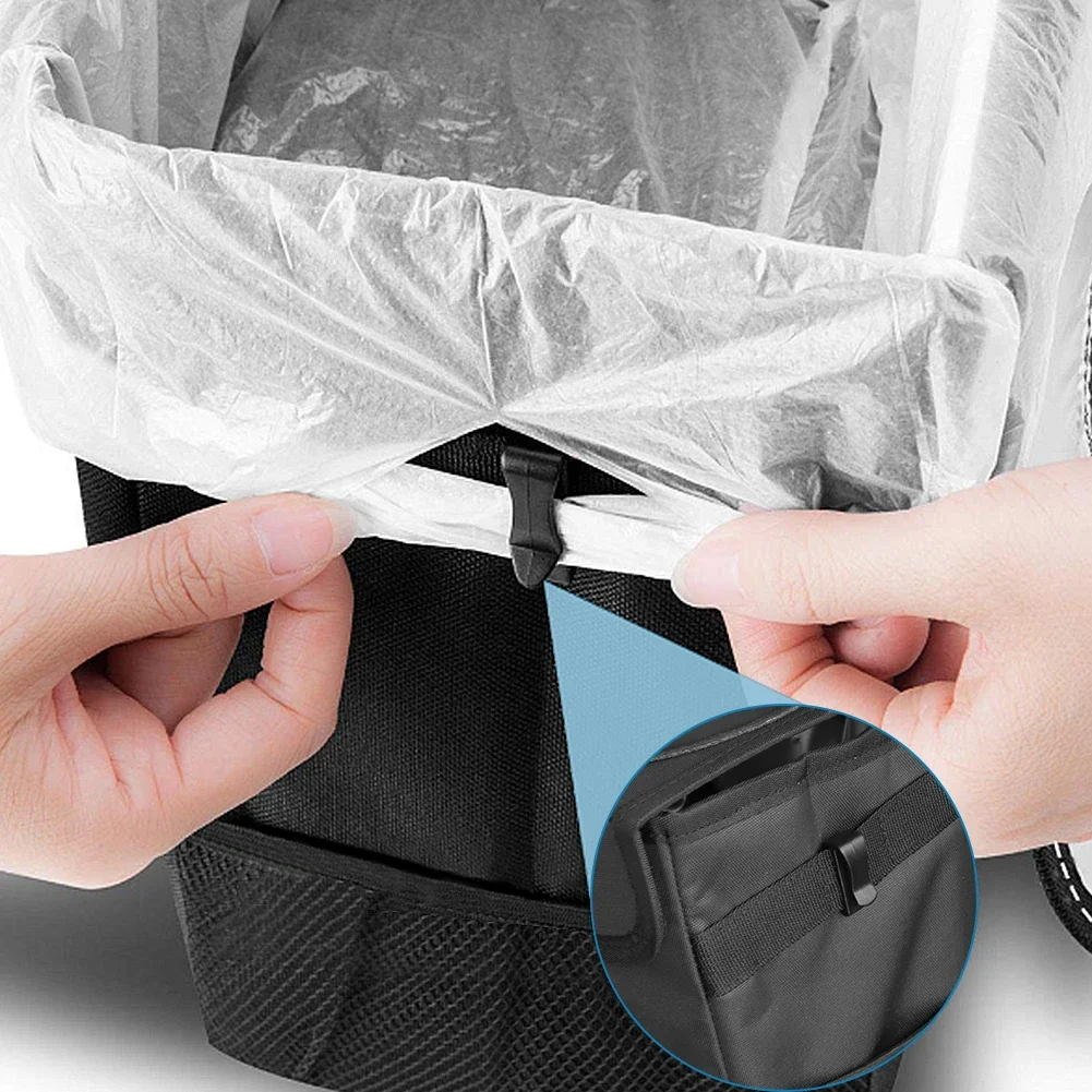 Portable Waterproof Car Trash  - Waterproof Car Trash Can With Lid ulasan dan harga