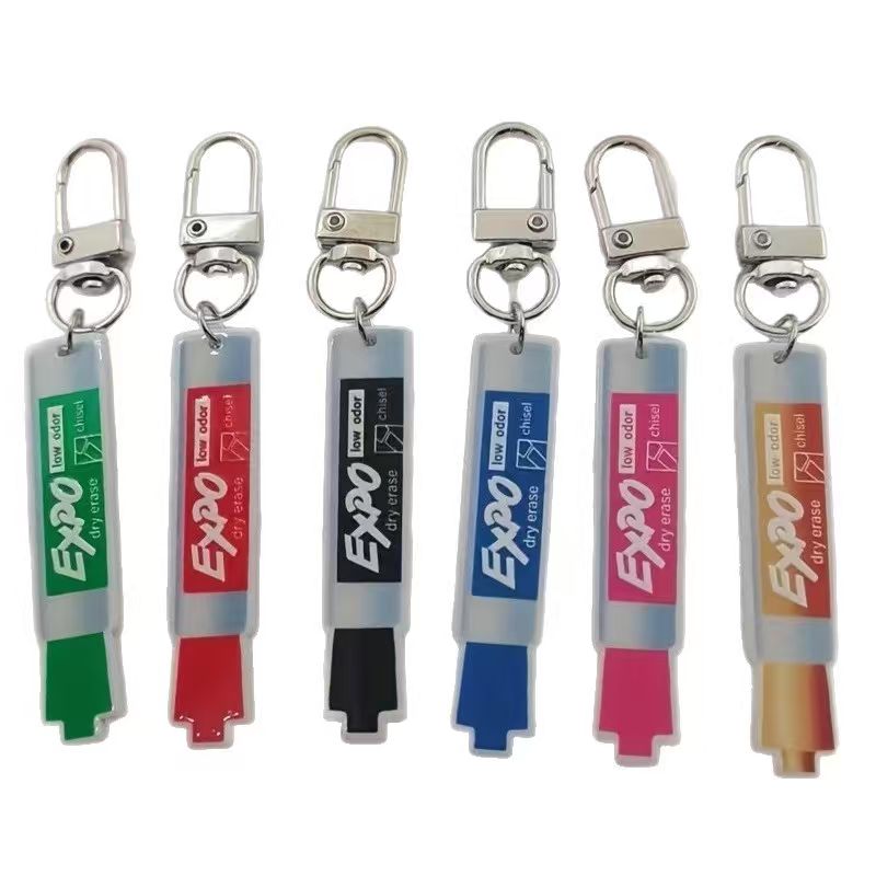 6pcs acrylic pen keychain, all - Car Accessories ulasan dan harga