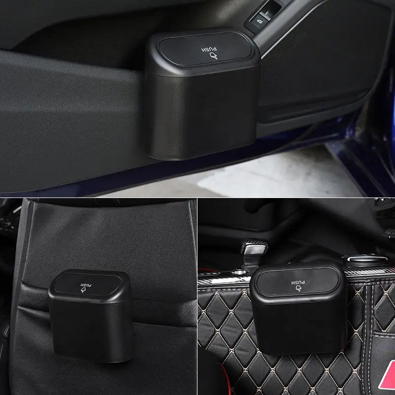 Wholesale Portable Plastic Car - Waterproof Car Trash Can With Lid ulasan dan harga
