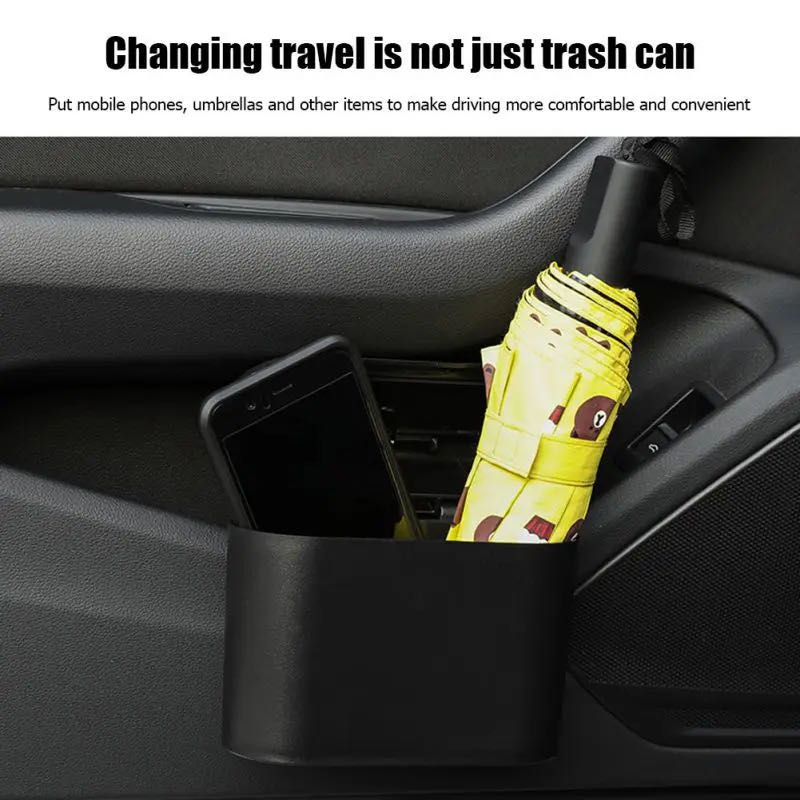 Wholesale Portable Plastic Car - Waterproof Car Trash Can With Lid ulasan dan harga