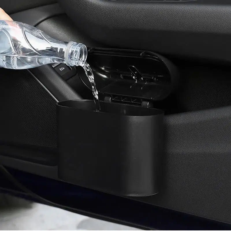 Wholesale Portable Plastic Car - Waterproof Car Trash Can With Lid ulasan dan harga