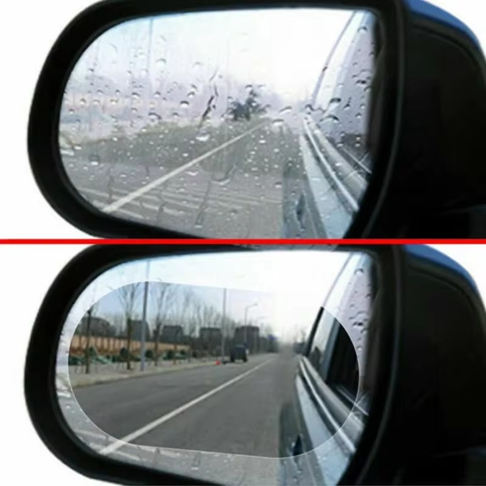 2/1pcs Universal Anti-Fog Anti - Anti Glare Car Rearview Mirror Film ulasan dan harga