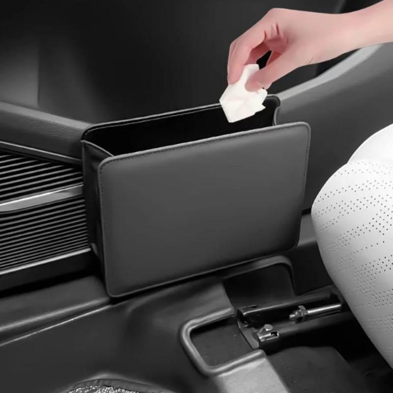 Car Trash Can Door Storage Box - Waterproof Car Trash Can With Lid ulasan dan harga