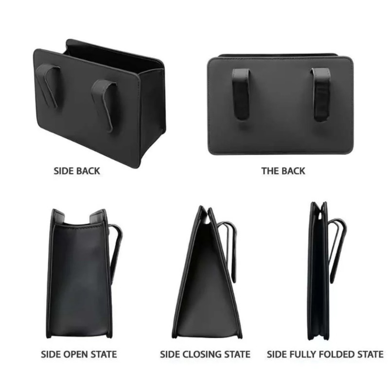 Car Trash Can Door Storage Box - Waterproof Car Trash Can With Lid ulasan dan harga