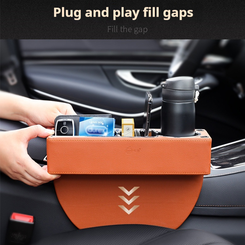 Car Seat Gap Filler Organizer  - Seat Gap Filler Organizer With Usb Charger ulasan dan harga