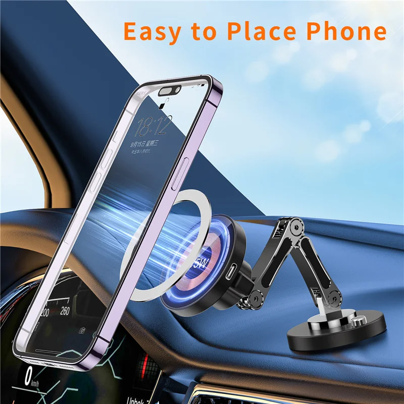 Magnetic Car Wireless Charger  - Wireless Car Charger Mount Fast Charging ulasan dan harga