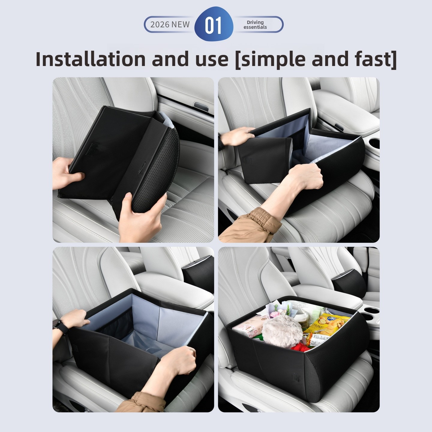 2-in-1 Multifunctional Car Sea - Car Trunk Organizer Foldable Storage Box ulasan dan harga