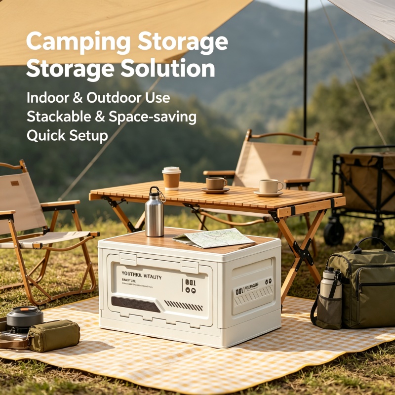 Outdoor Storage Box Camping Fo - Car Trunk Organizer Foldable Storage Box ulasan dan harga