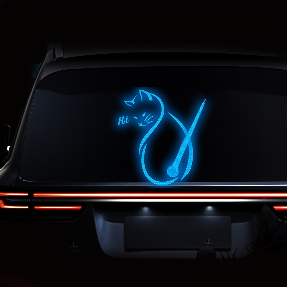 1 piece of car reflective cat  - Anti Glare Car Rearview Mirror Film ulasan dan harga