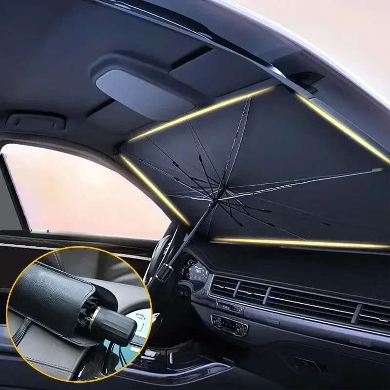 Car Sunshade Windshield Umbrel - Car Sunshade Windshield Umbrella Foldable ulasan dan harga
