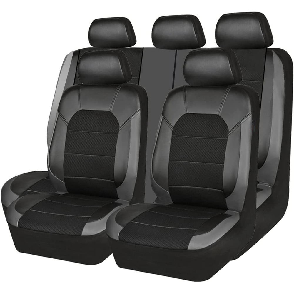 9 Pieces/set Car Seat Cover Ca - Leather Car Seat Covers Full Set Universal ulasan dan harga