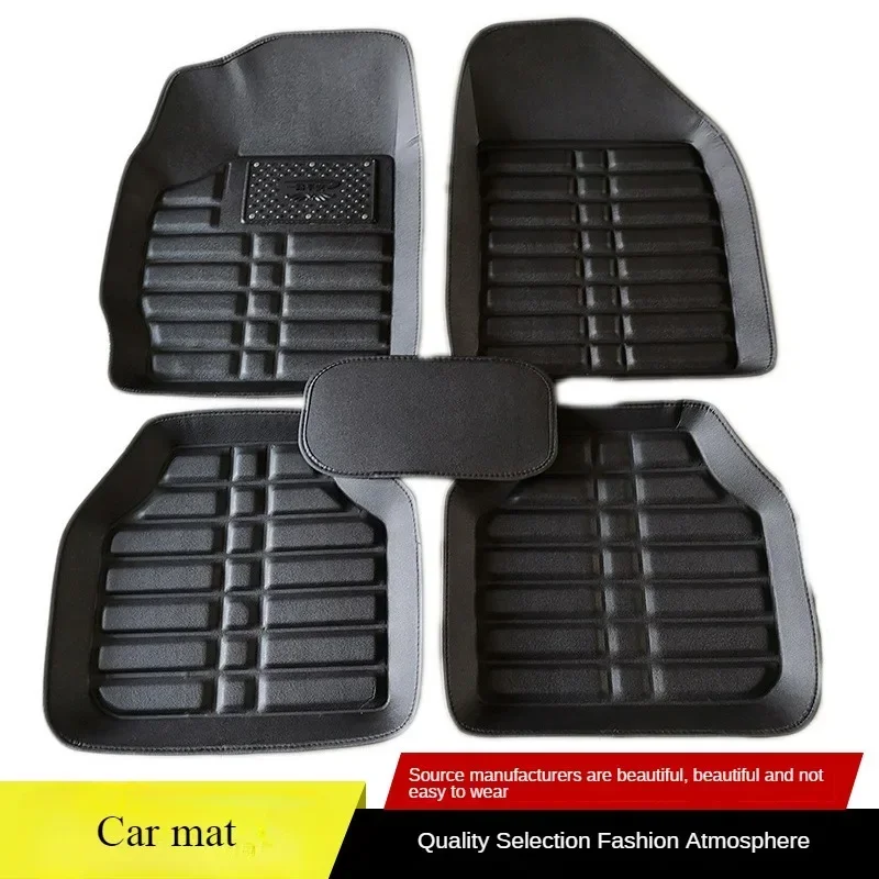 5pcs Premium Easy Clean Waterp - Car Floor Mats Universal Waterproof Leather ulasan dan harga