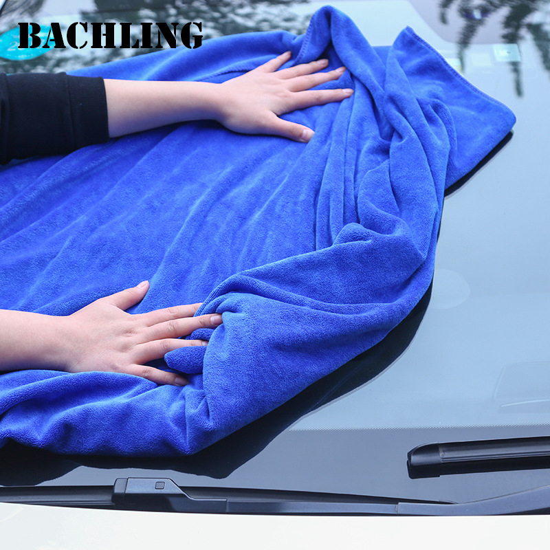 60x160/180cm Car Wash Towel 40 - Microfiber Car Drying Towel Super Absorbent ulasan dan harga