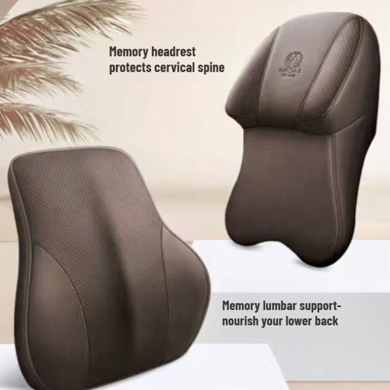 New Universal Minimalist All S - Memory Foam Car Neck Pillow Lumbar Support ulasan dan harga