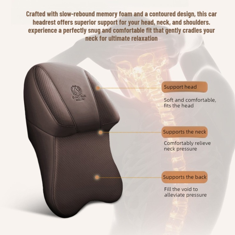 New Universal Minimalist All S - Memory Foam Car Neck Pillow Lumbar Support ulasan dan harga