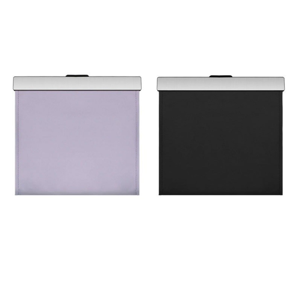 PU Leather Car Trash Bag with  - Waterproof Car Trash Can With Lid ulasan dan harga
