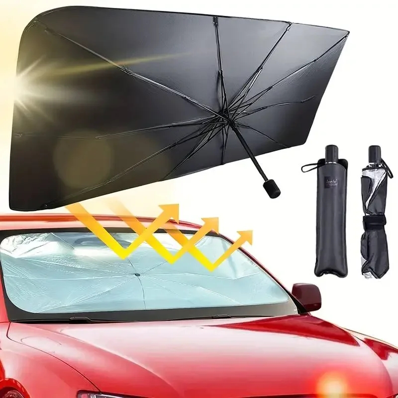 Car Sunshade Windshield Umbrel - Car Sunshade Windshield Umbrella Foldable ulasan dan harga