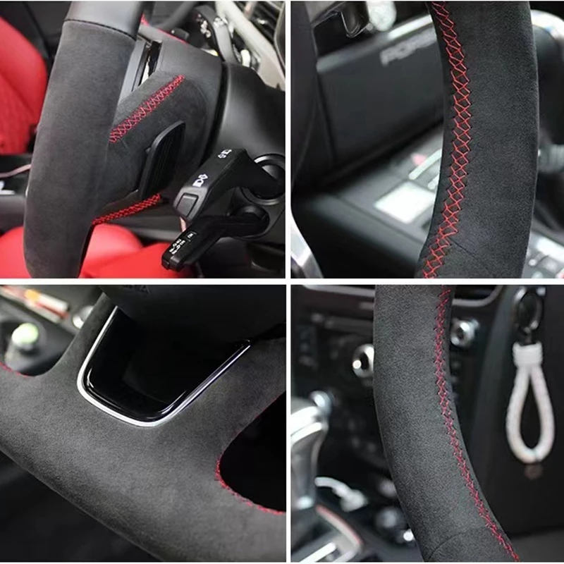 Customized Car Steering Wheel  - Car Steering Wheel Cover Anti Slip Breathable ulasan dan harga