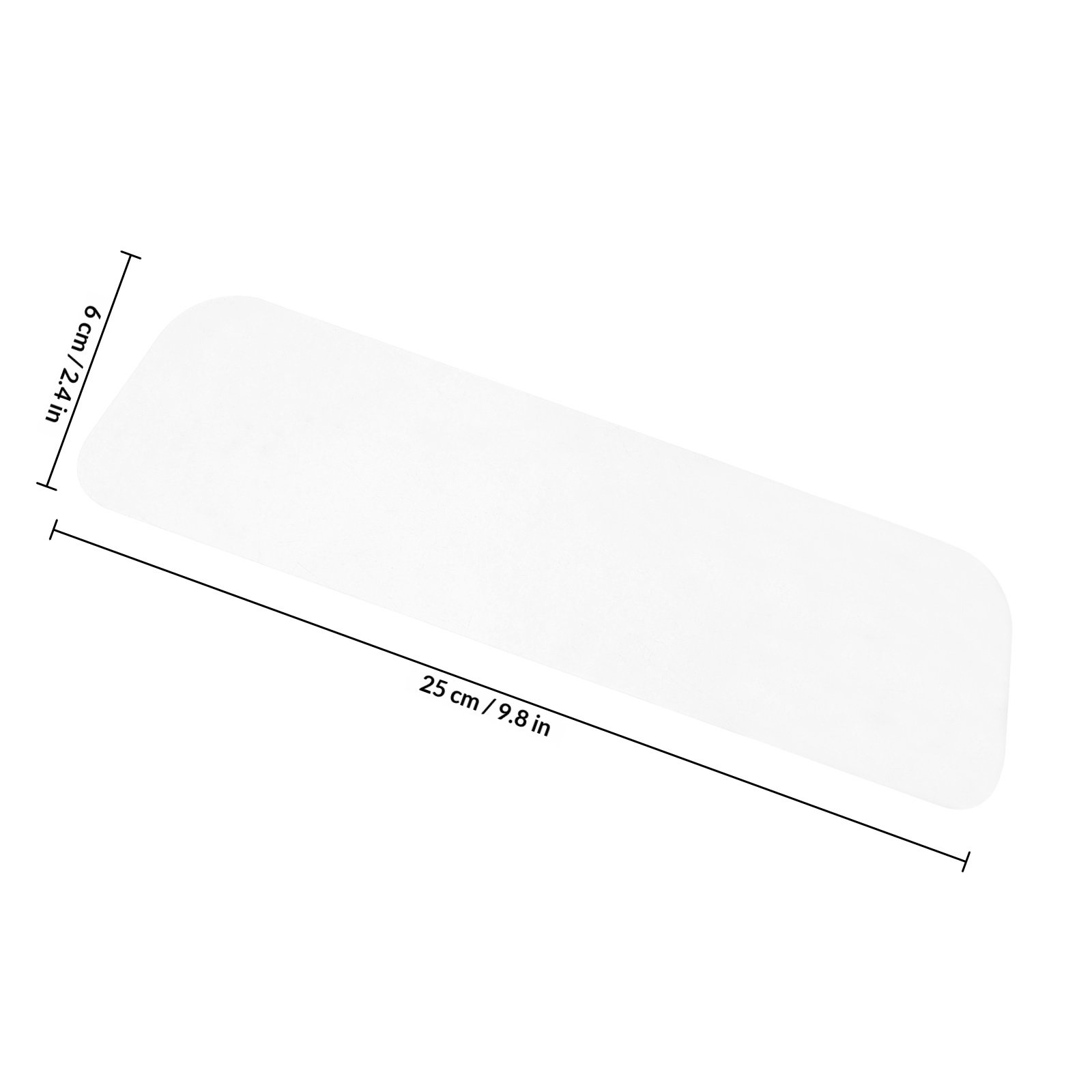 1Set Car Interior Rearview Mir - Anti Glare Car Rearview Mirror Film ulasan dan harga