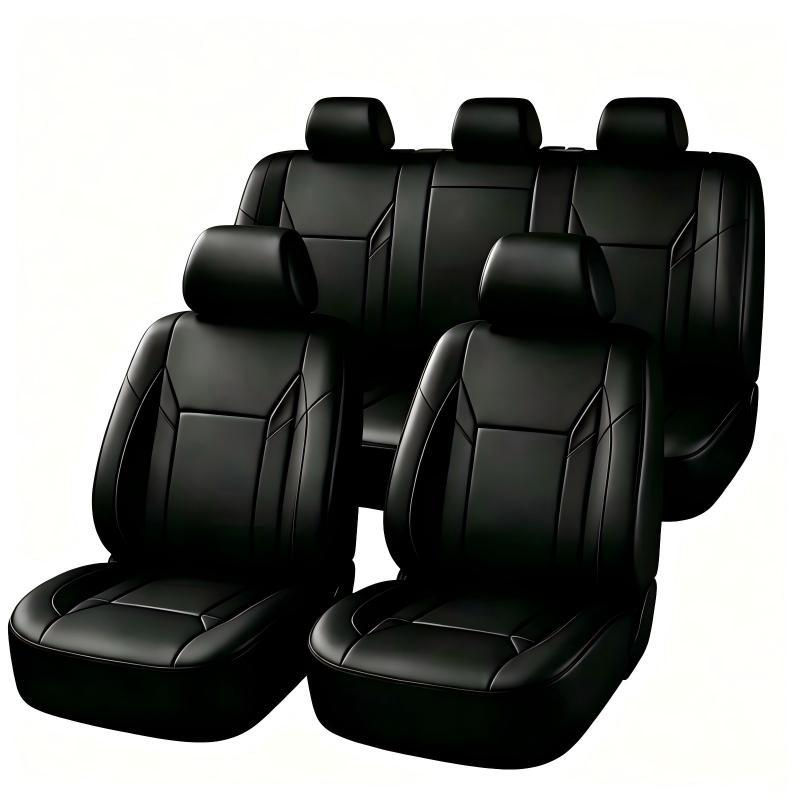 Universal Fit PU Leather Car S - Leather Car Seat Covers Full Set Universal ulasan dan harga
